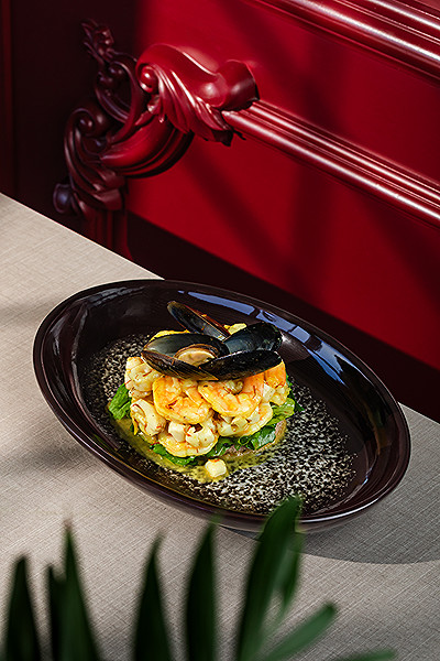 Grilled Seafood Salad