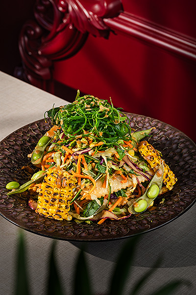 Corn and Edamame Salad