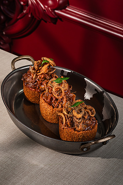 mwaradeh brisket kubbeh 